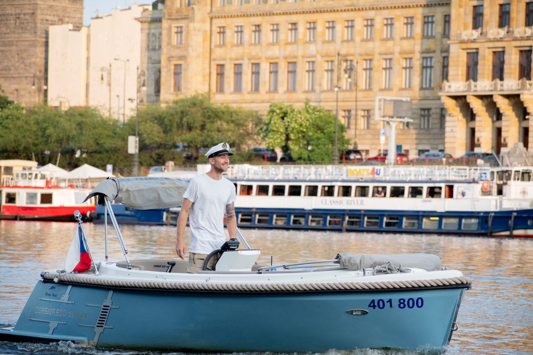 Privátní plavba s kapitánem